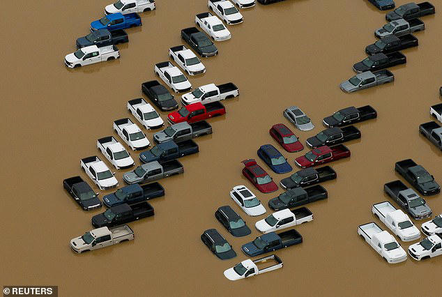 The dam failure was likely caused by the intense rainfall Washington has received over the last few days, as the state is experiencing another round on Monday that could see up to 12 inches