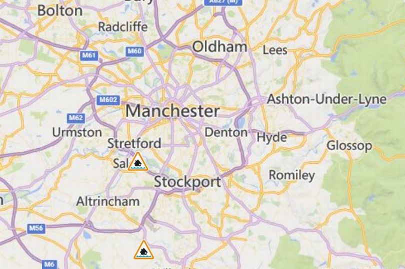 Flood alerts still in place across Greater Manchester after rain warnings