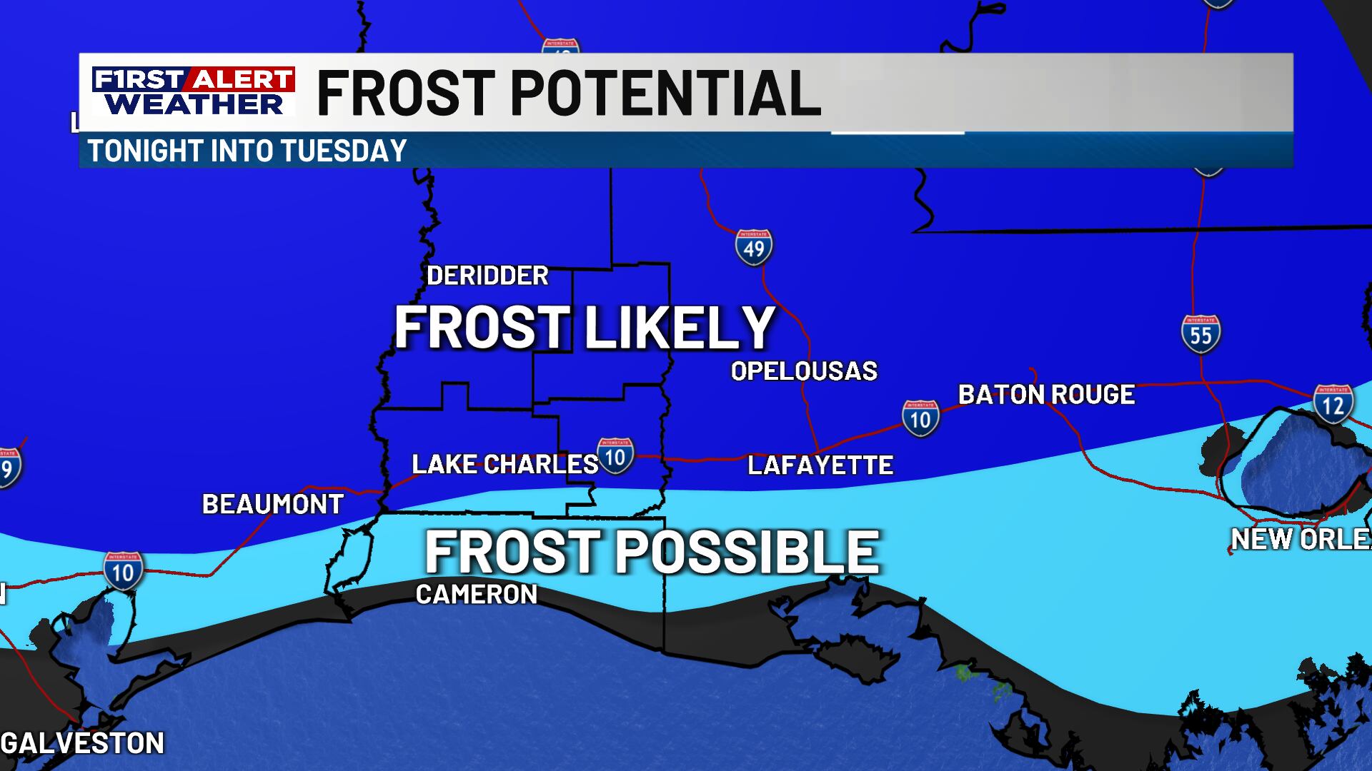 First alert forecast: Frost likely tonight, but warmer weather returns ...