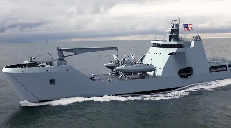 US NAVSEA selects Damen’s LST100 design for LSM Programme