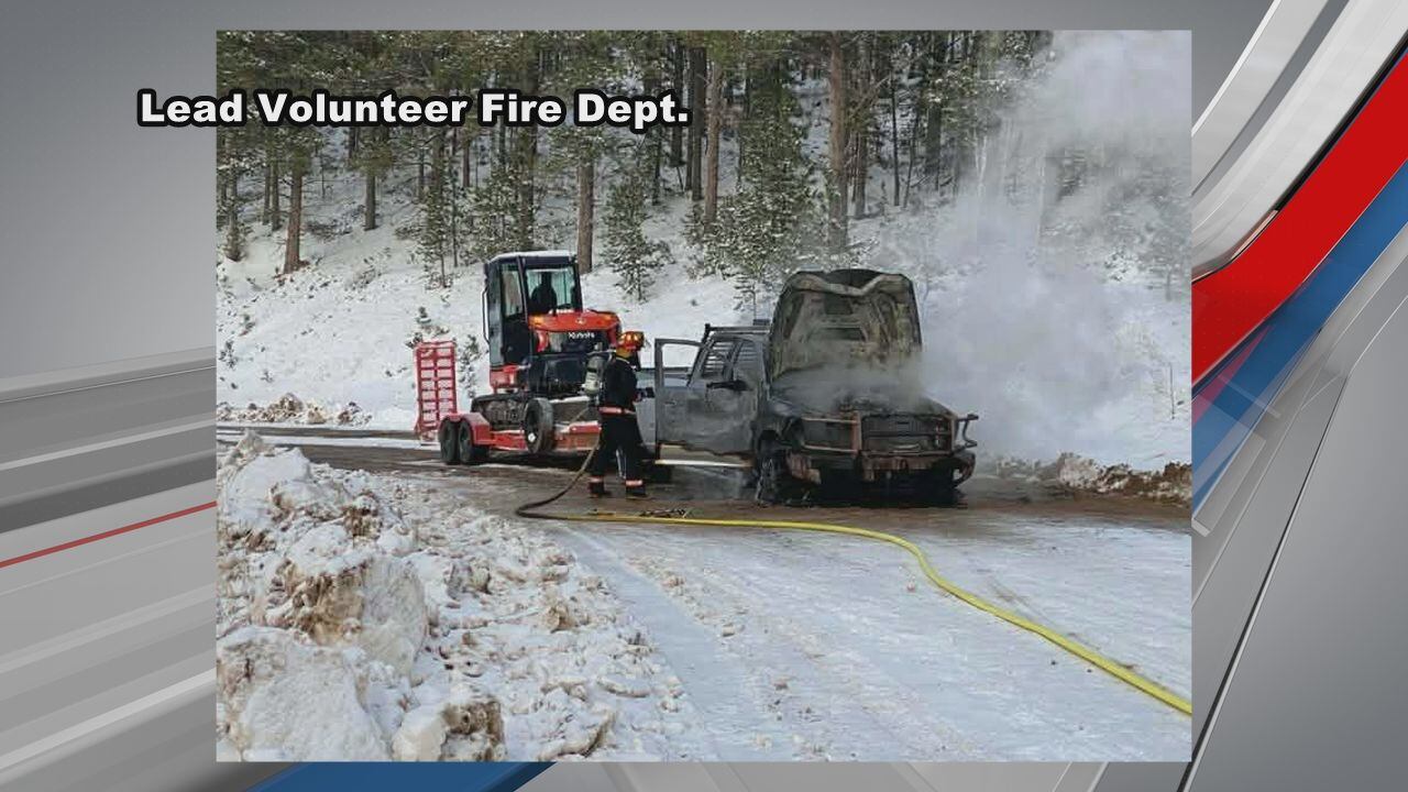 Lead firefighters battle both flames and cold