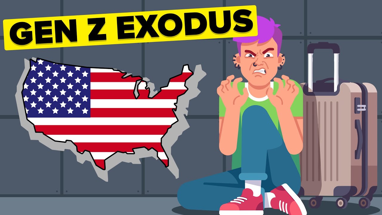 Real reason Gen Z is leaving America (63% want out)