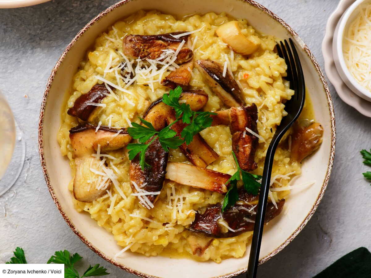 Recette facile de risotto aux cèpes : l'idée chic et gourmande pour un ...