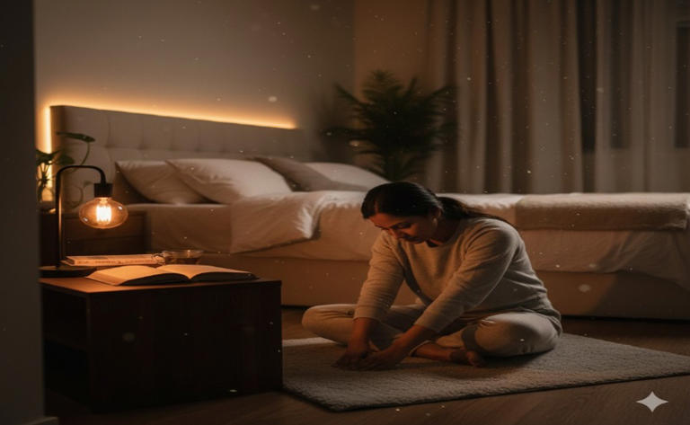 How evening wind-down routines reduce stress and improve sleep quality