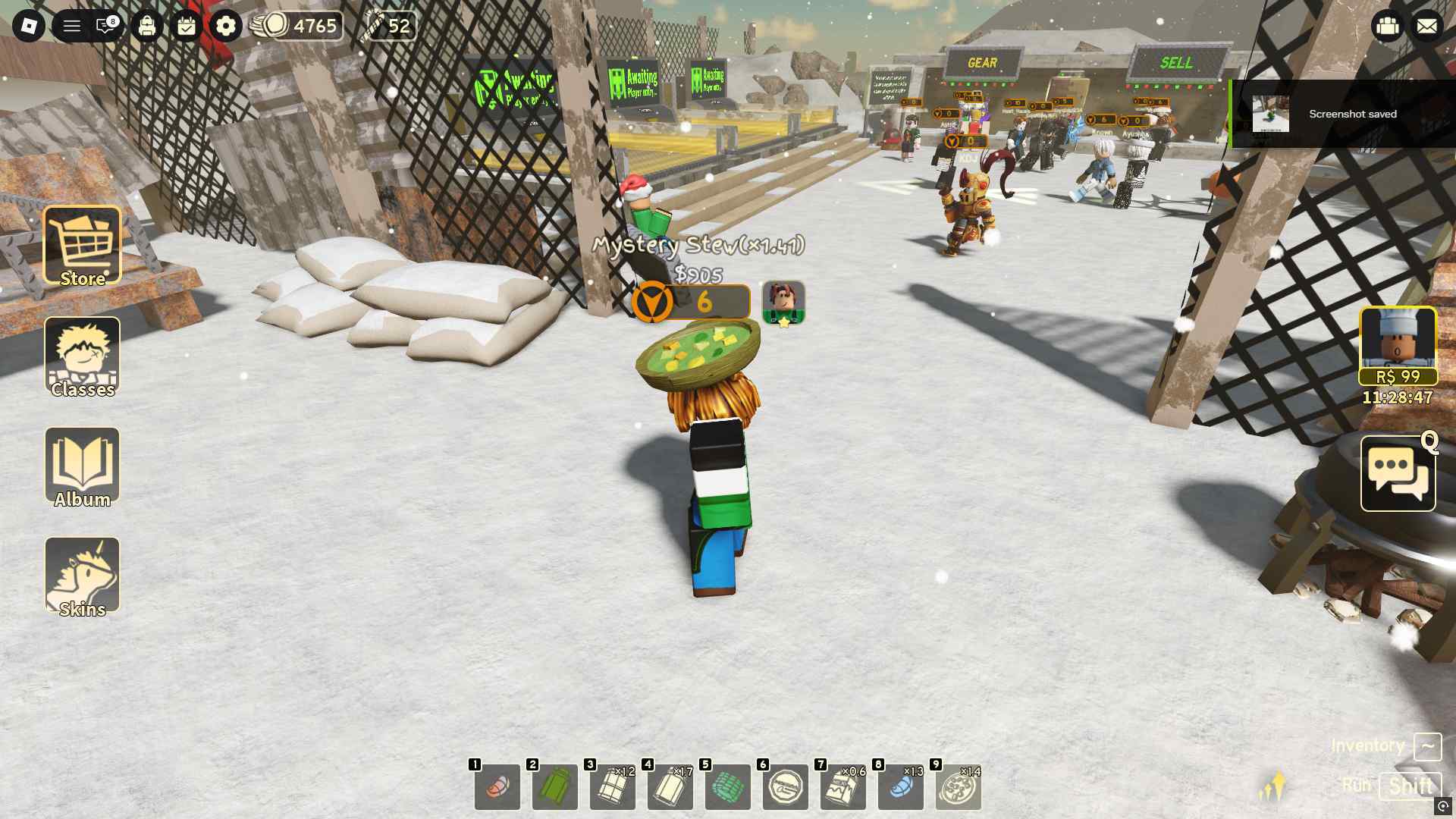 All cooking recipes in Deadly Delivery and their effects