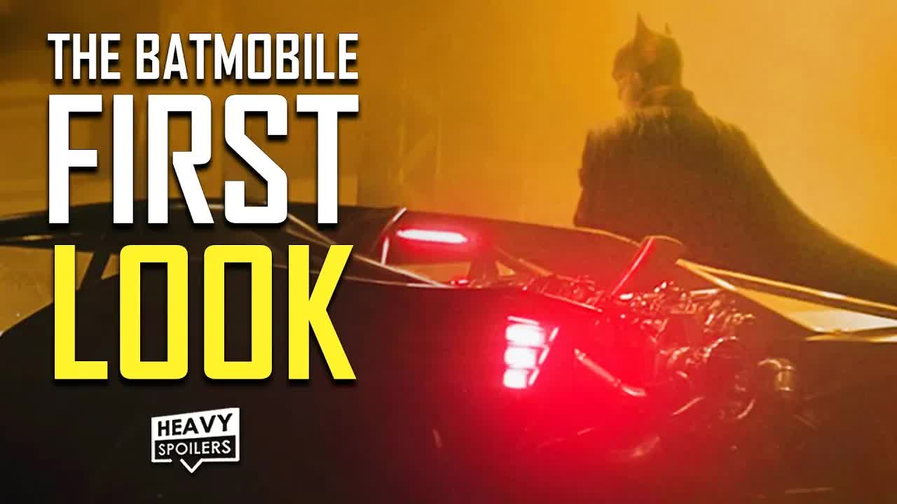 Batman Batmobile breakdown our first reactions to the look at the new car