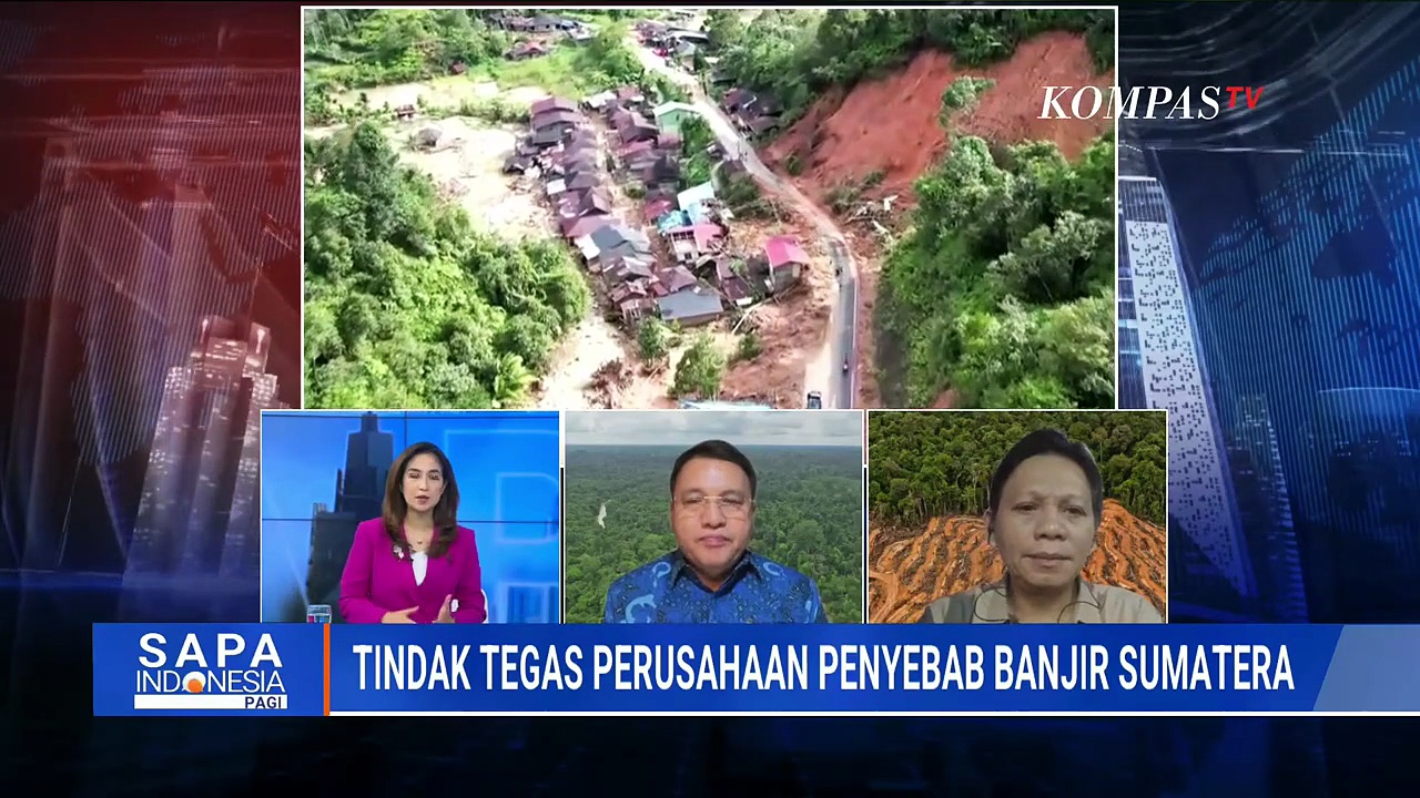 [Full] Satgas PKH & Greenpeace soal perusahaan penyebab banjir Sumatera ...