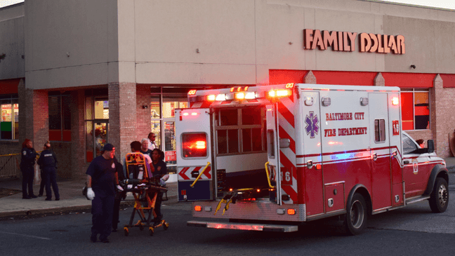 Woman dead, four men injured after mass shooting on Belair Road in ...