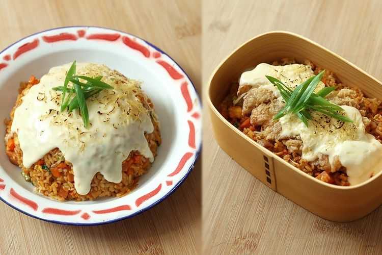 Lelehan Keju yang Menggugah Selera: Nasi Goreng Saus Keju 15 Menit ala Devina Hermawan untuk Bekal d