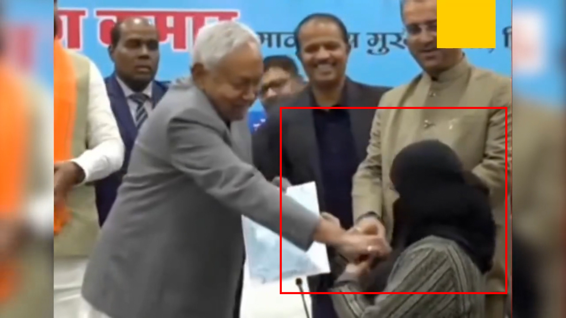 Hijab controversy: Opposition slams Nitish Kumar over viral video, JDU ...