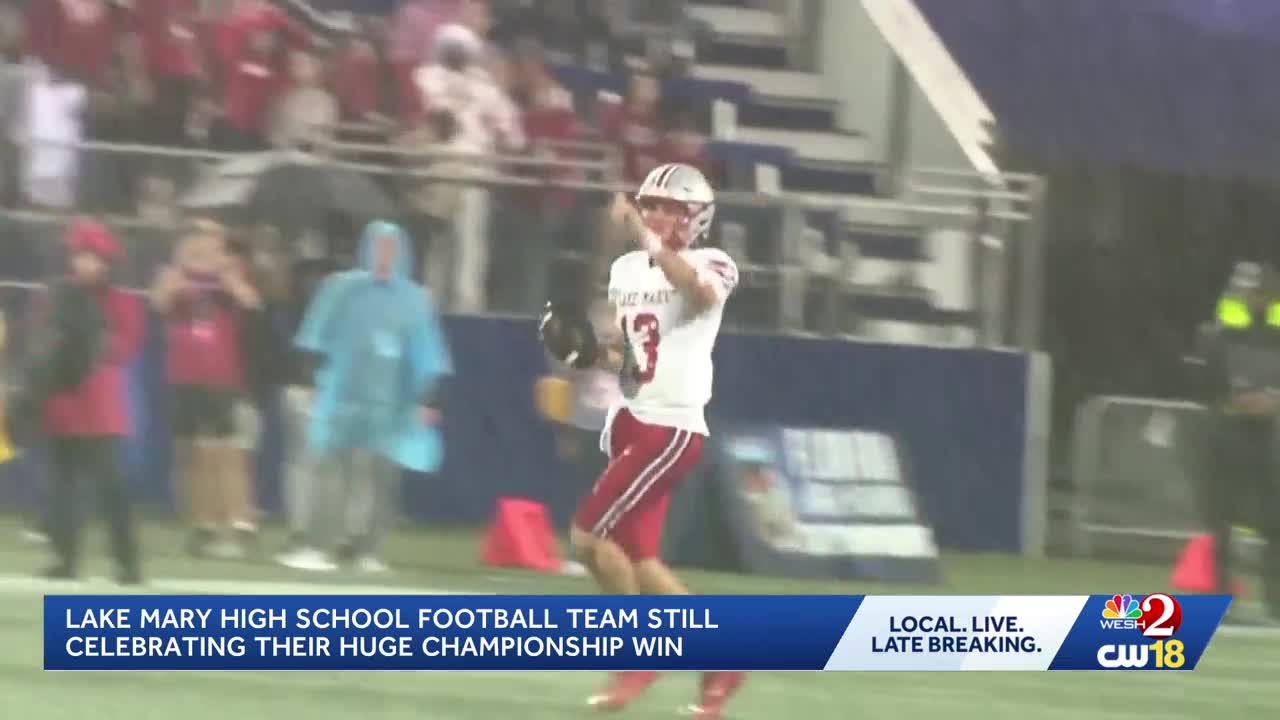 Lake Mary wins first state title on last-second Hail Mary