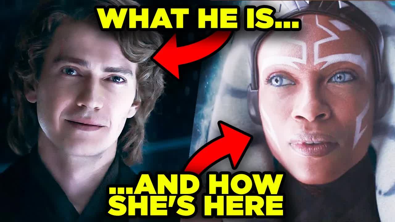 Anakin Skywalker ghost + Ahsoka world between worlds explained