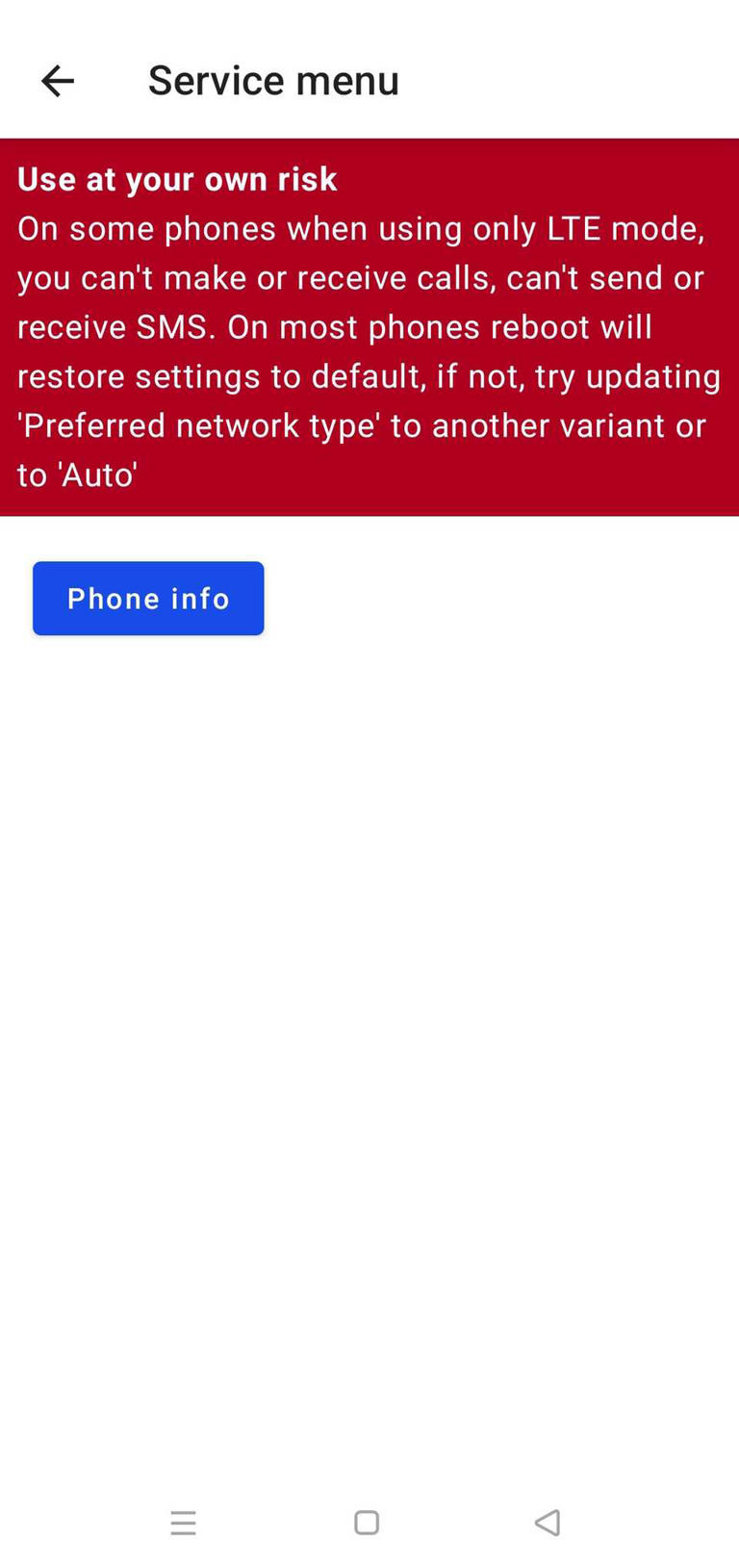 How to force your phone to use LTE or 5G