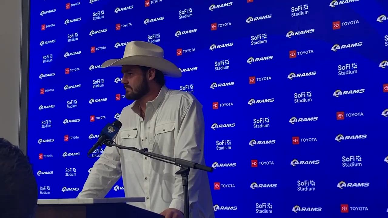 Los Angeles Rams tight end Colby Parkinson on the Rams potent offense