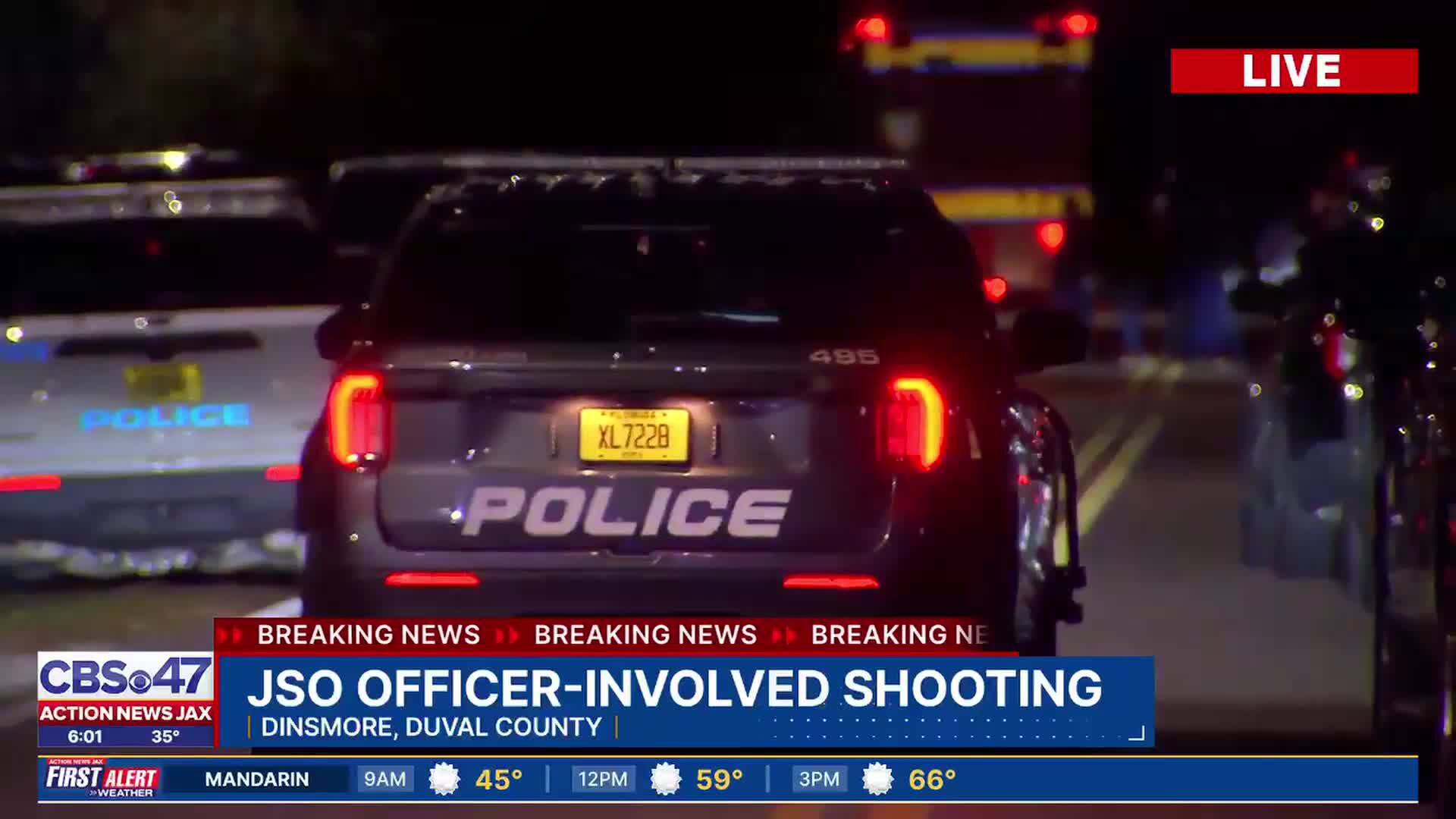 Breaking: Jacksonville police on scene of officer-involved shooting