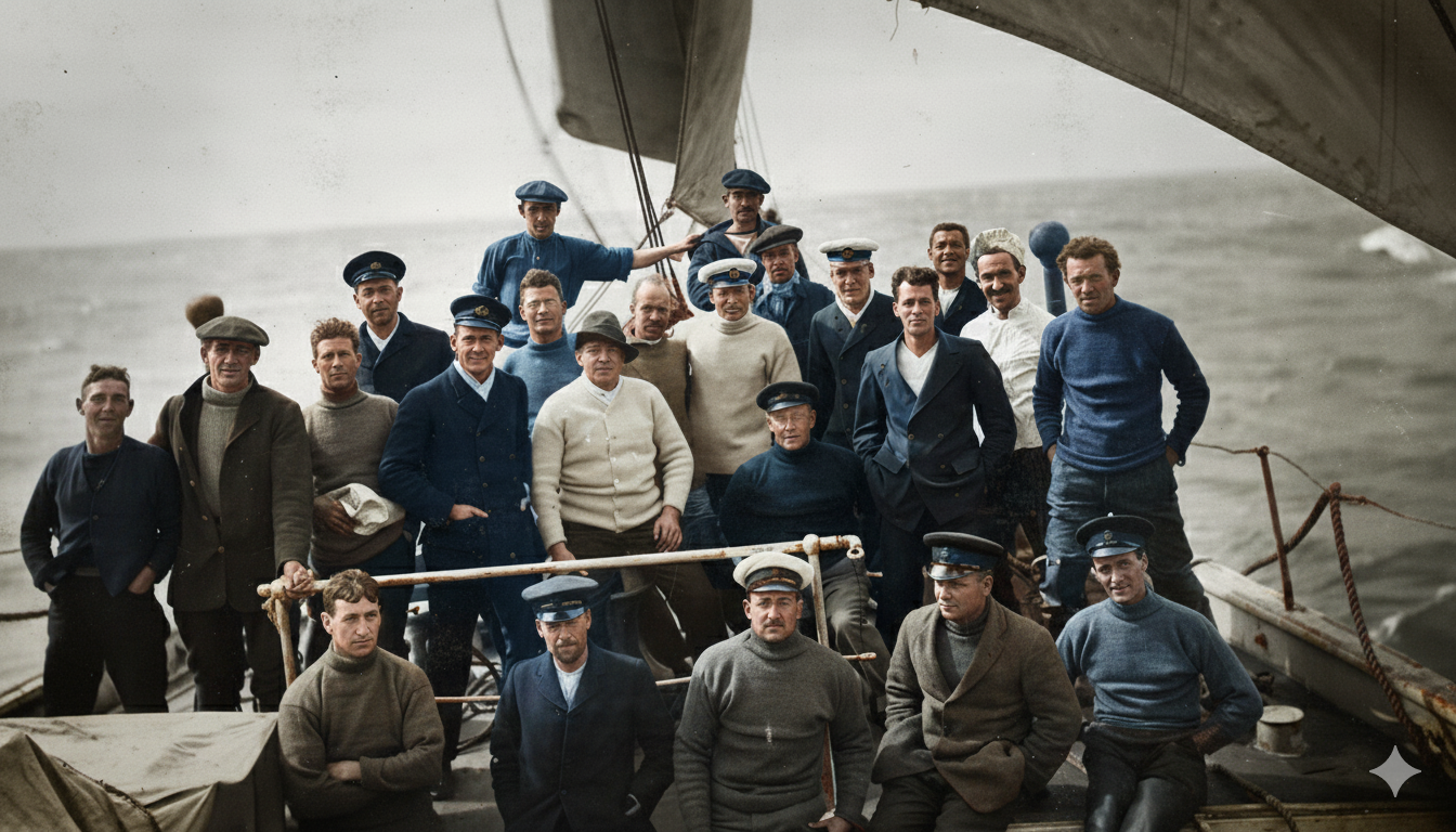 The ghost of Shackleton and the silence after the screams