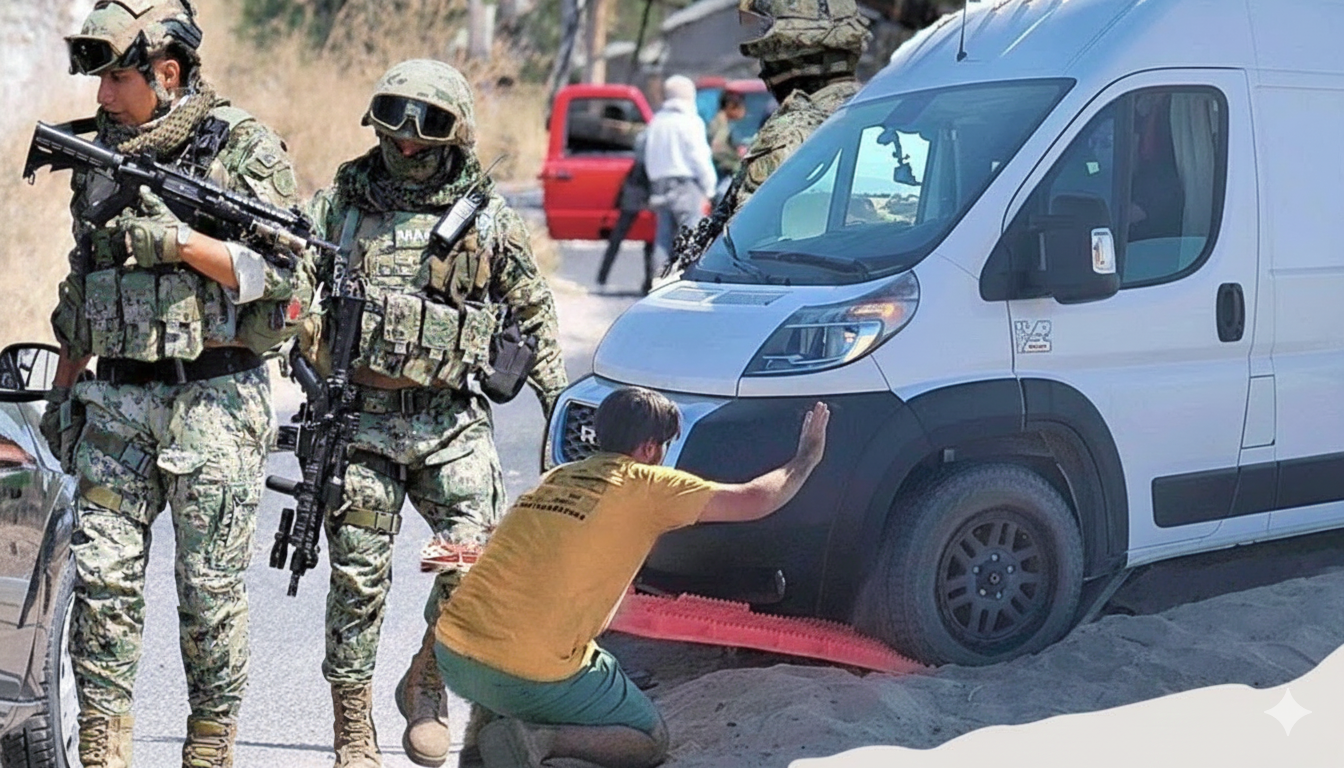 Military stops went great... but the beach day was a disaster