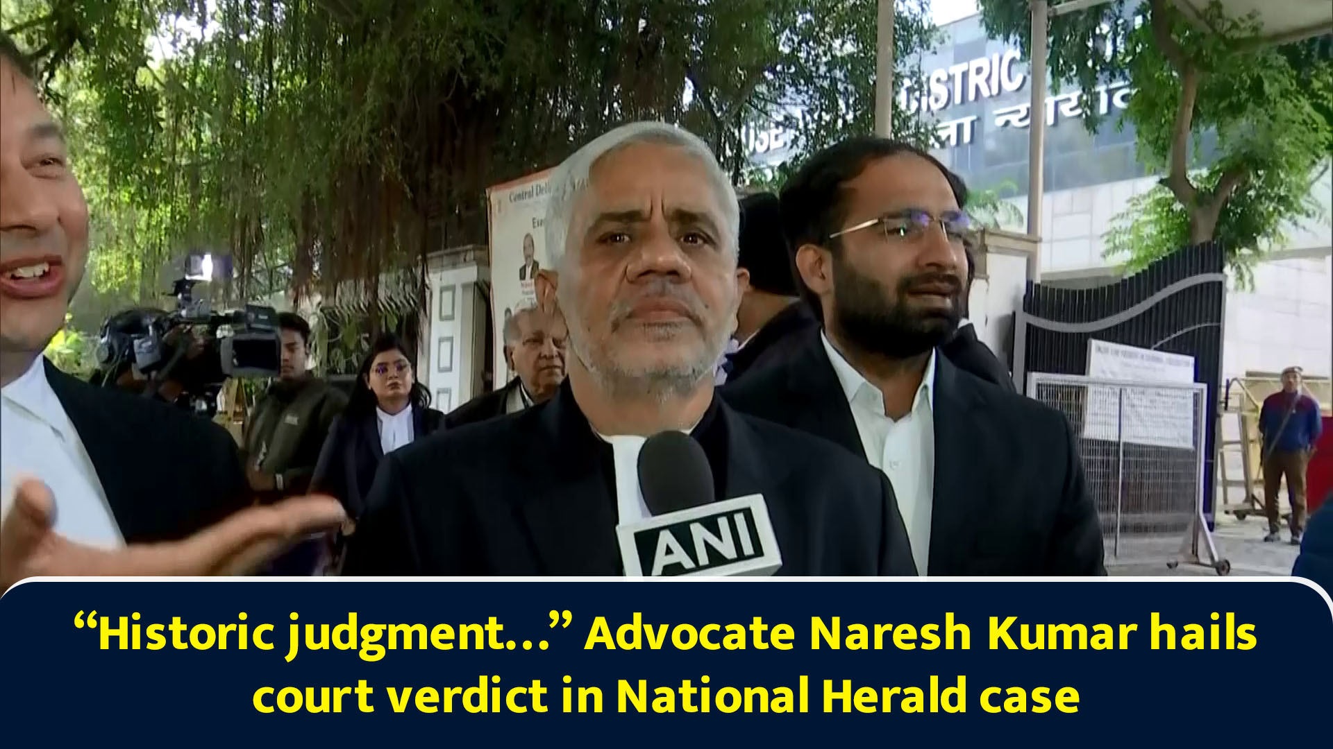 Historic judgment… advocate Naresh Kumar hails court verdict in ...