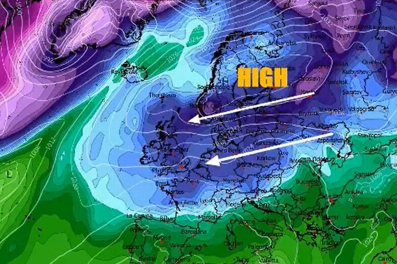 Met Eireann snow map shows -12C swing as monster change hits Ireland