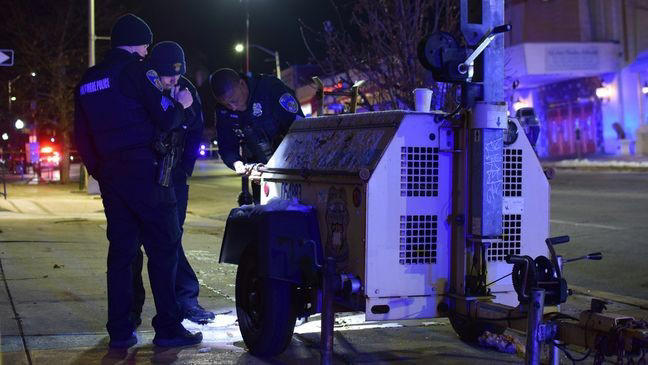 Woman dead, four men injured after mass shooting on Belair Road in ...