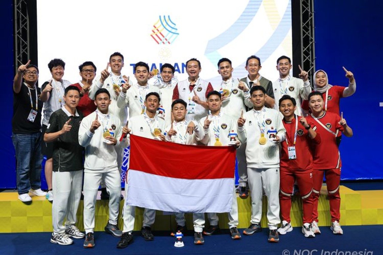 Daftar Atlet Indonesia Pemenang Medali Emas SEA Games 2025 Thailand, Total 80 Atlet