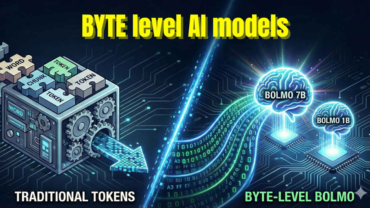 World’s 1st byte-level AI models: Bolmo 7B and 1B explained, how are ...