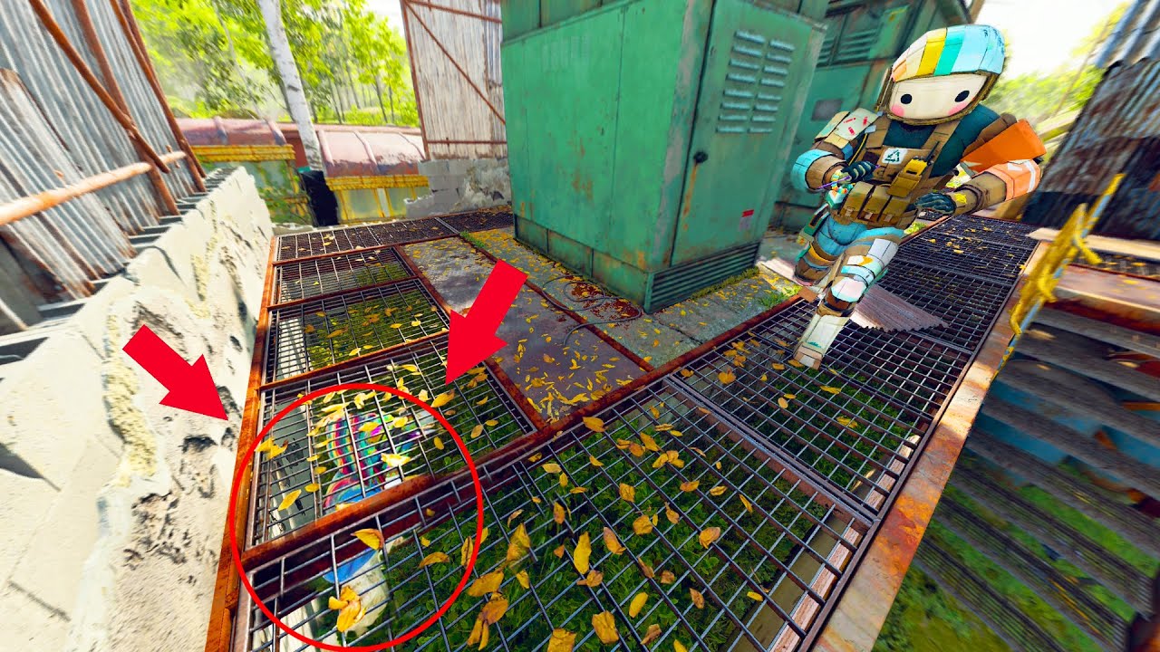 I couldn't find him hiding in plain sight under the map