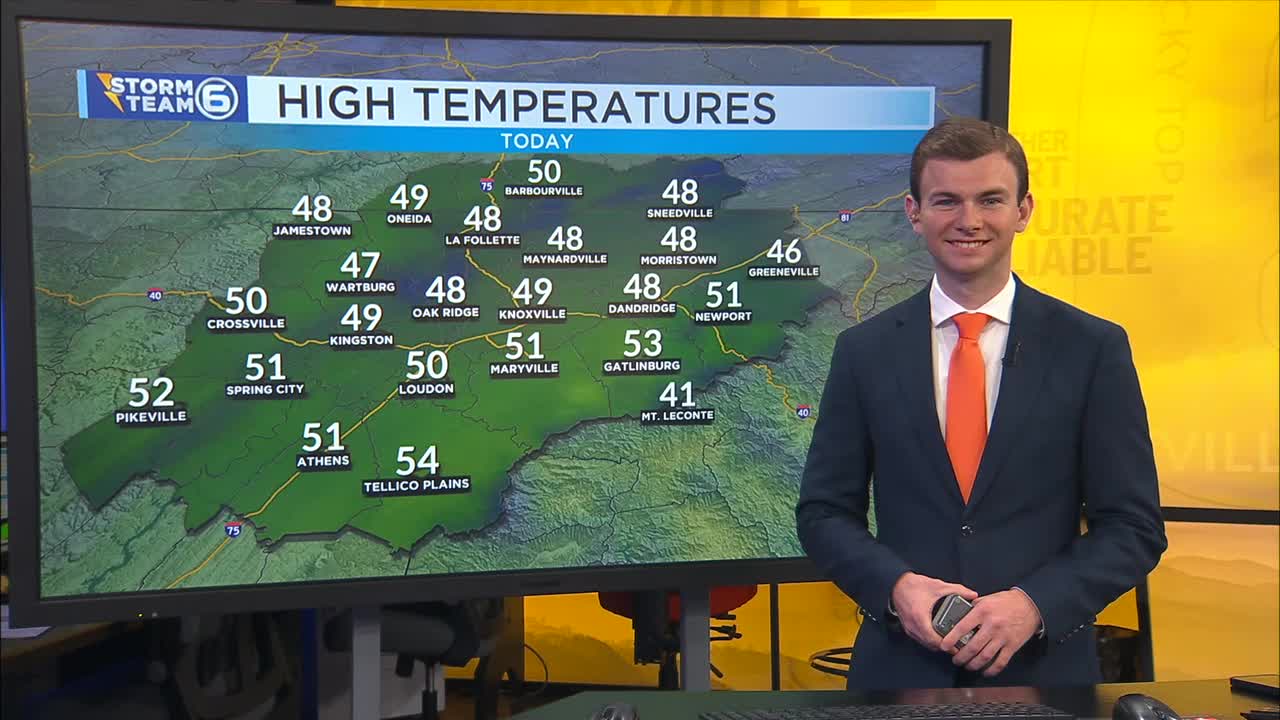 The warming trend continues through mid-week