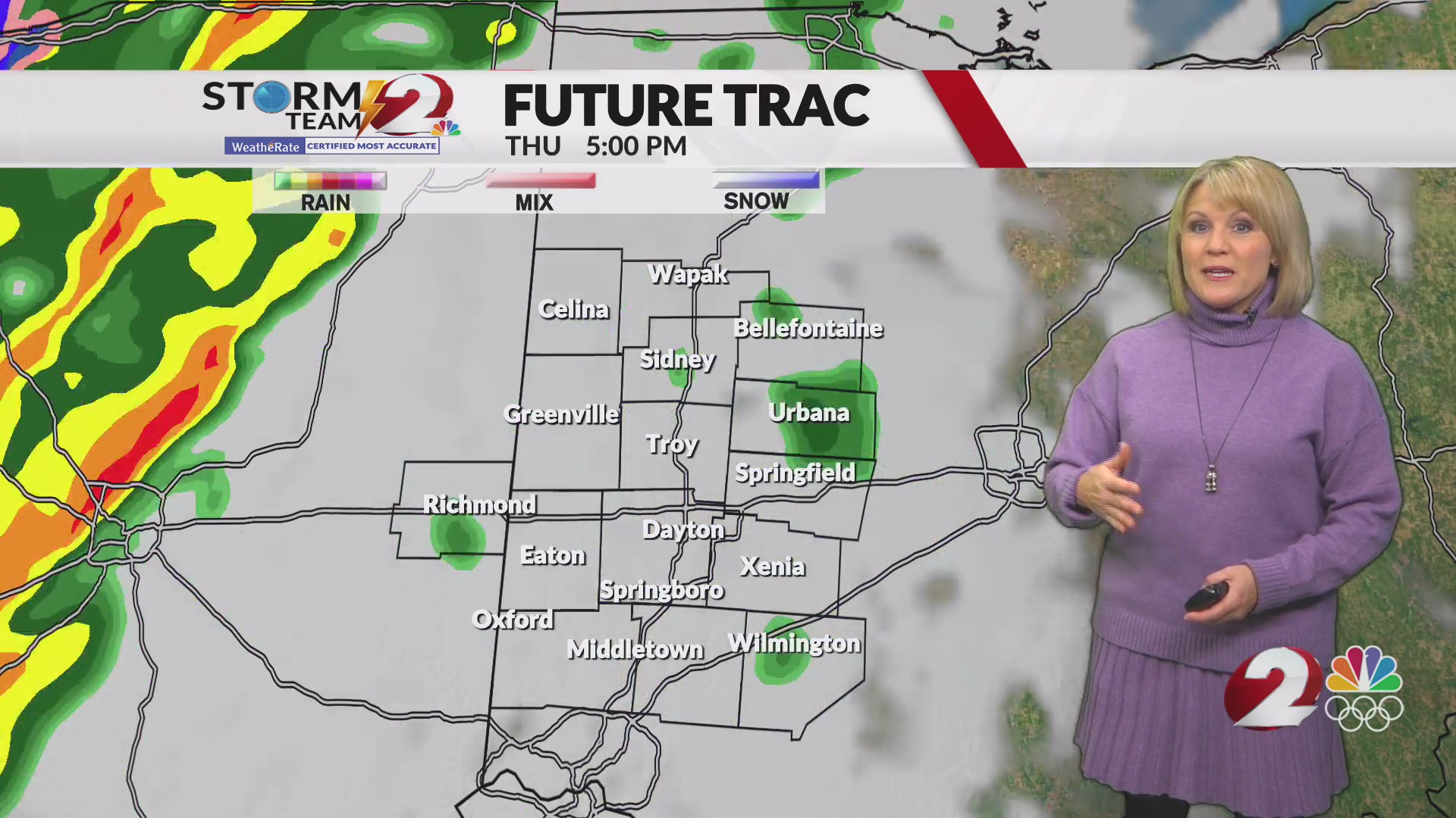 Today's Miami Valley forecast 12/16/25