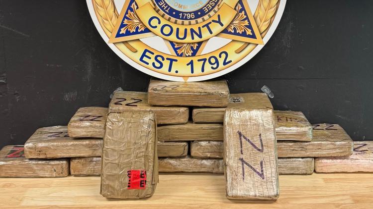 44 pounds of cocaine seized in Knox County traffic stop on I-40