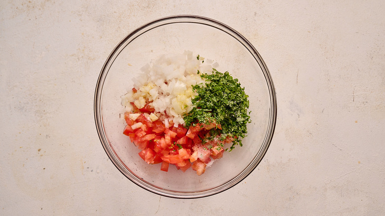 Stacked Tex-Mex grilled cheese recipe