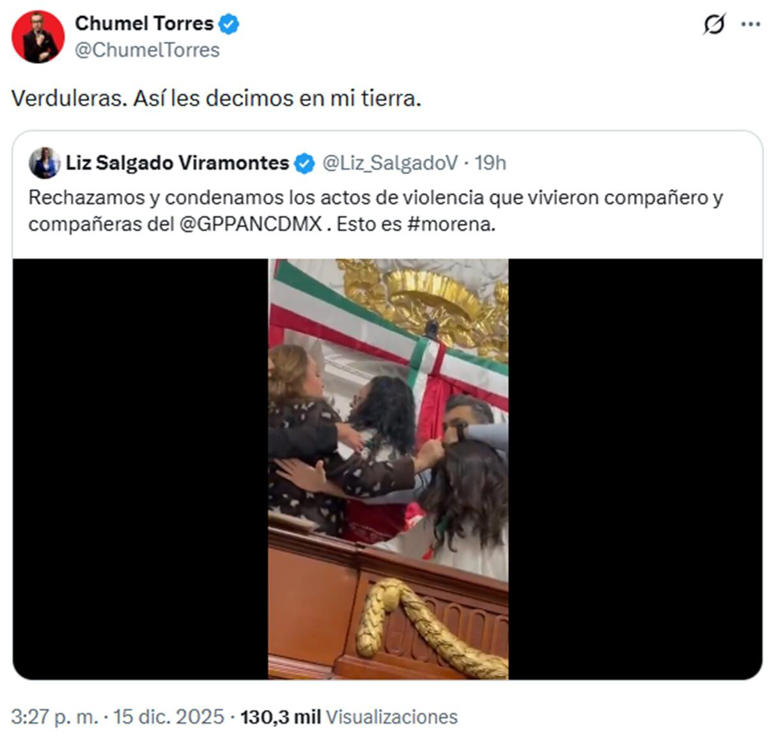 Salinas Pliego y Chumel Torres reaccionan a la pelea en el Congreso de ...