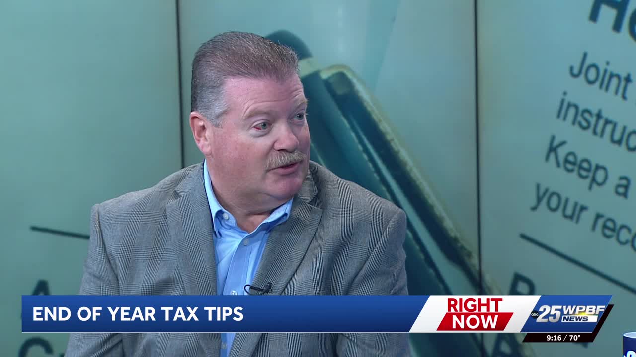 Accounting firm expert shares end-of-year tax tips