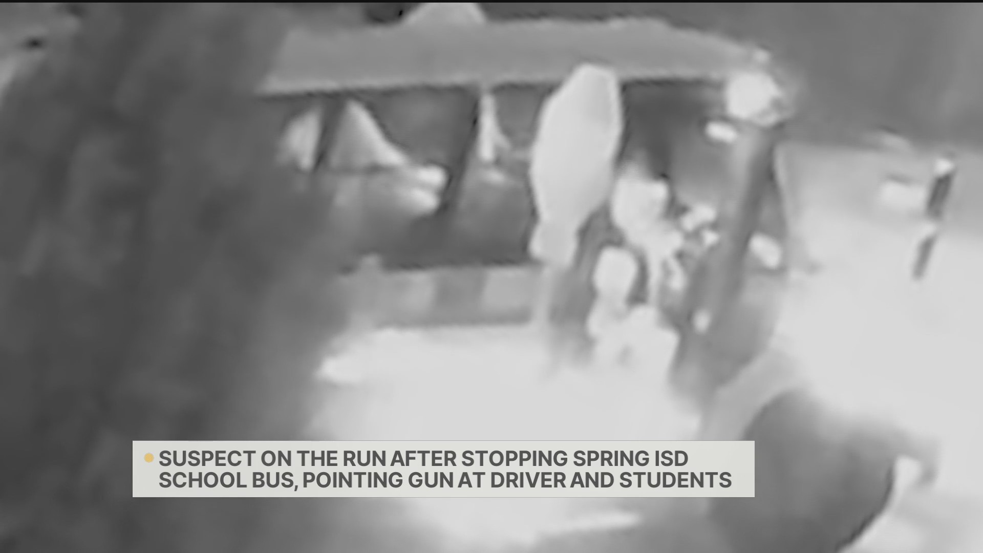 Police still searching for man who pointed gun inside Spring ISD school bus