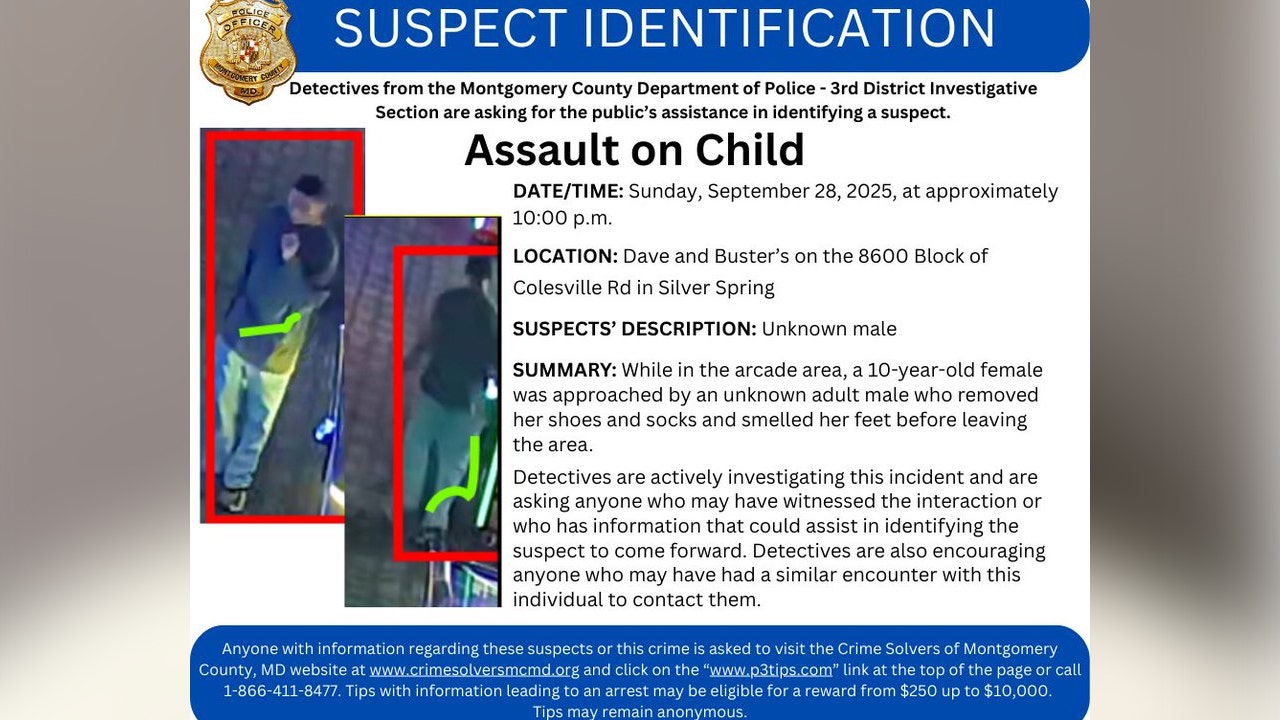 Man removed girl’s shoes, smelled her feet at Silver Spring Dave ...