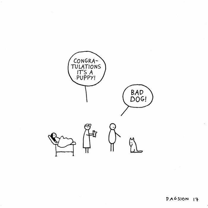 Icelandic cartoonist reveals his grim sense of humor, and here are 16 ...