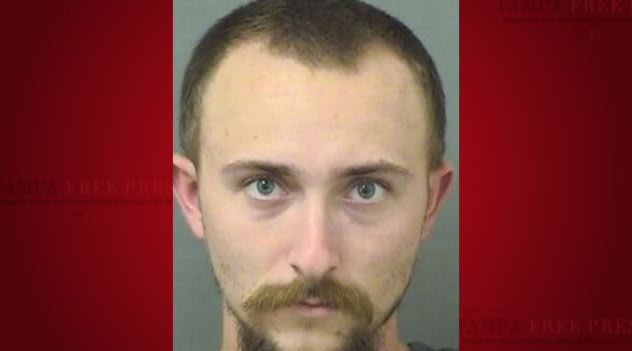'Raw meat' stunt at iconic landmark lands Florida man behind bars