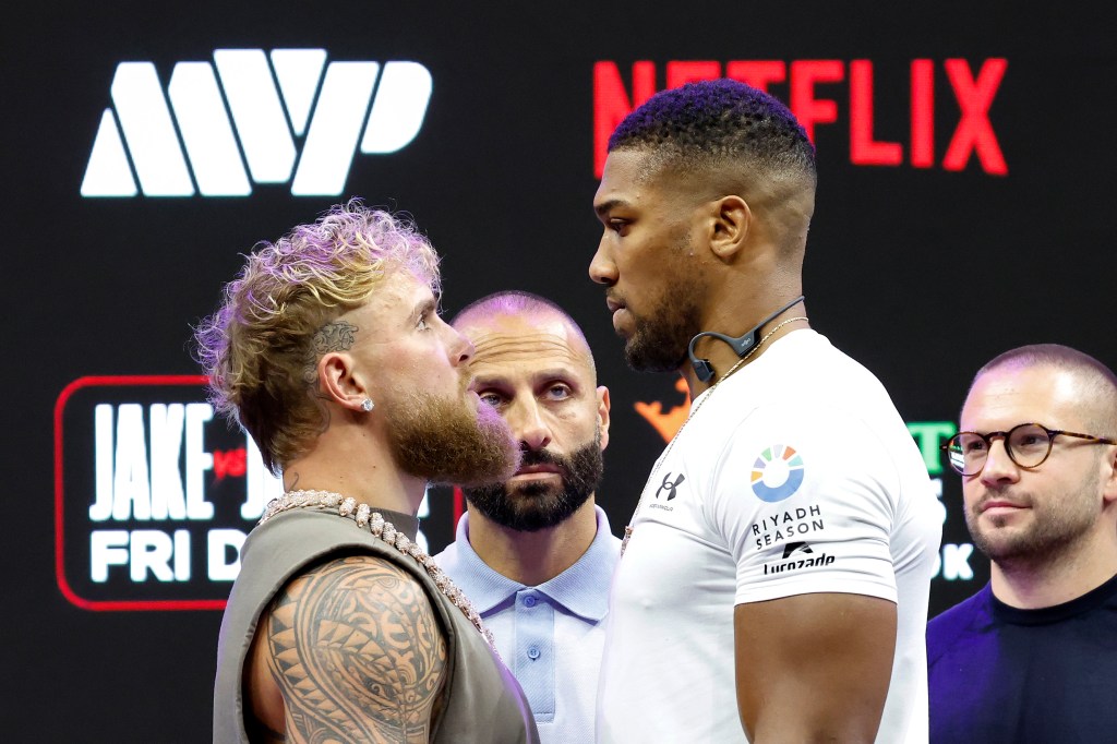 Jake Paul brands Anthony Joshua 'basic' and claims superior fight ...