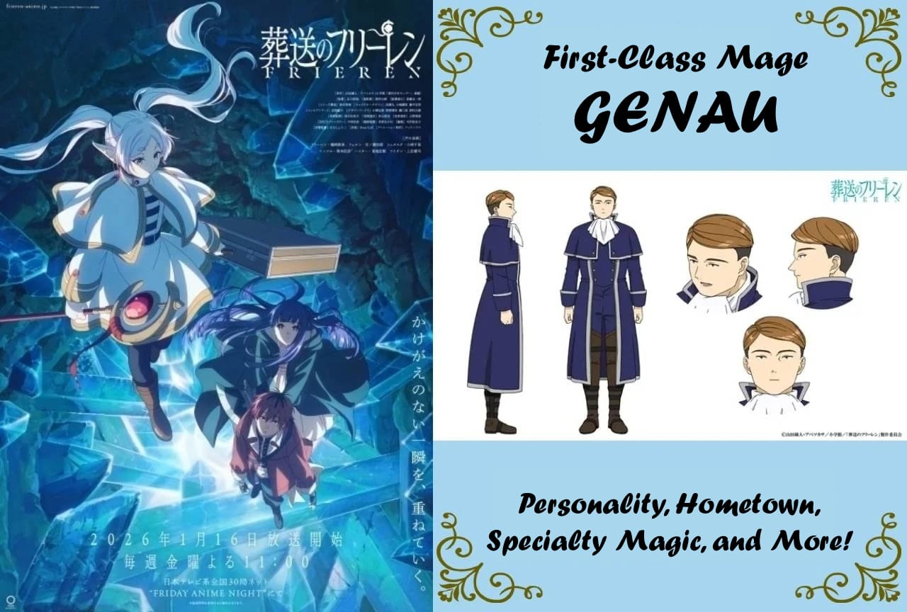 Genau, the firstclass mage from 