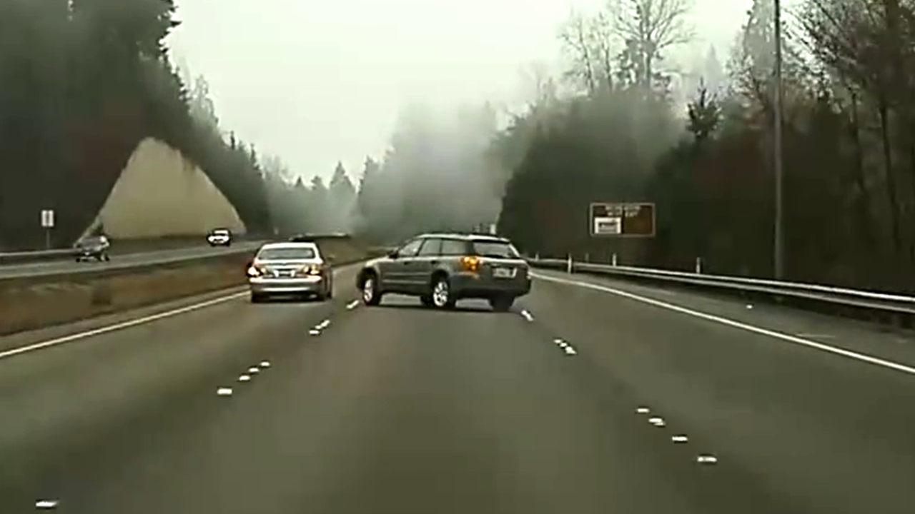 Tesla Model 3 surrounded by road rage (shocking ending)