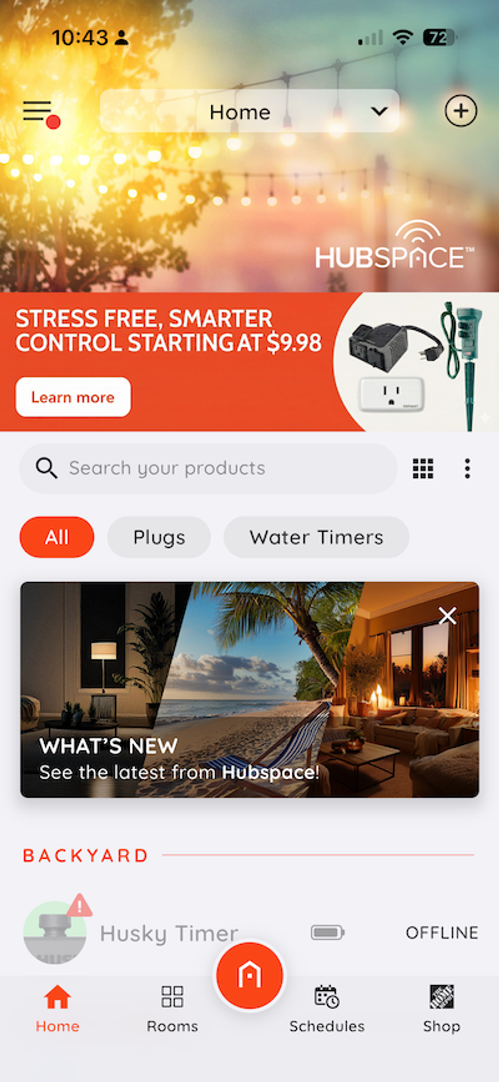 Hubspace 2.0: Smarter home control