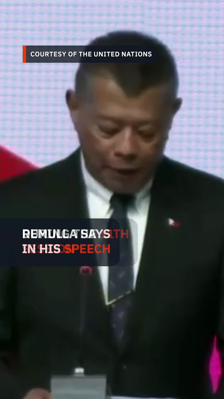 At UN summit, Remulla targets fugitives from justice