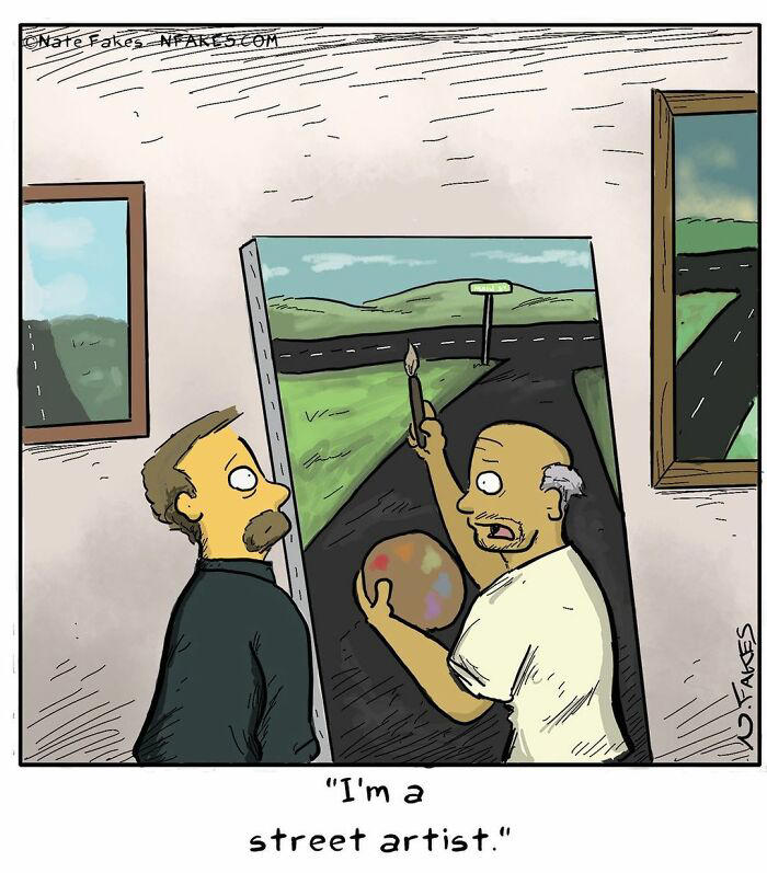 This artist can tell a joke in a single panel, here are his 39 best works