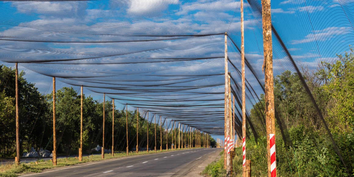 4,000 kilometers of Ukrainian roads to be covered with nets in 2026