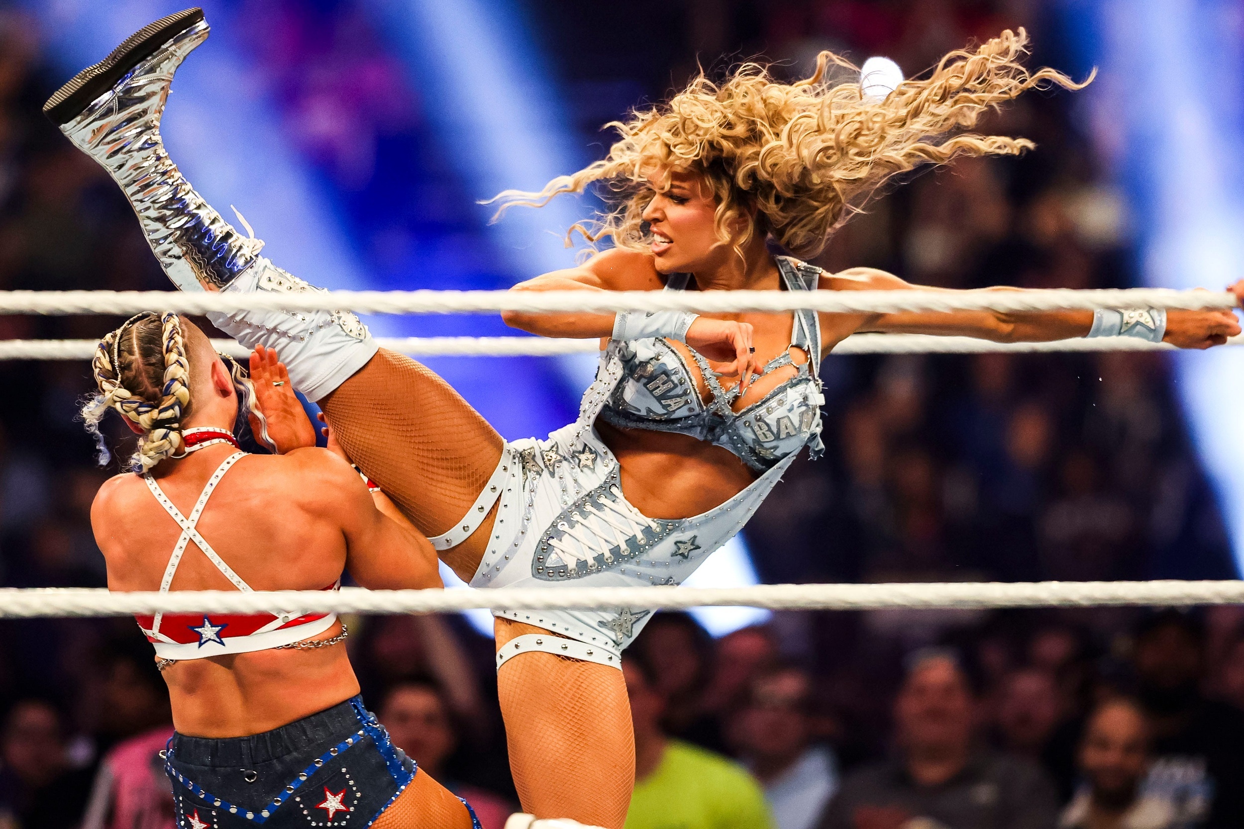 Did Maxxine Dupri successfully defend her women’s intercontinental ...