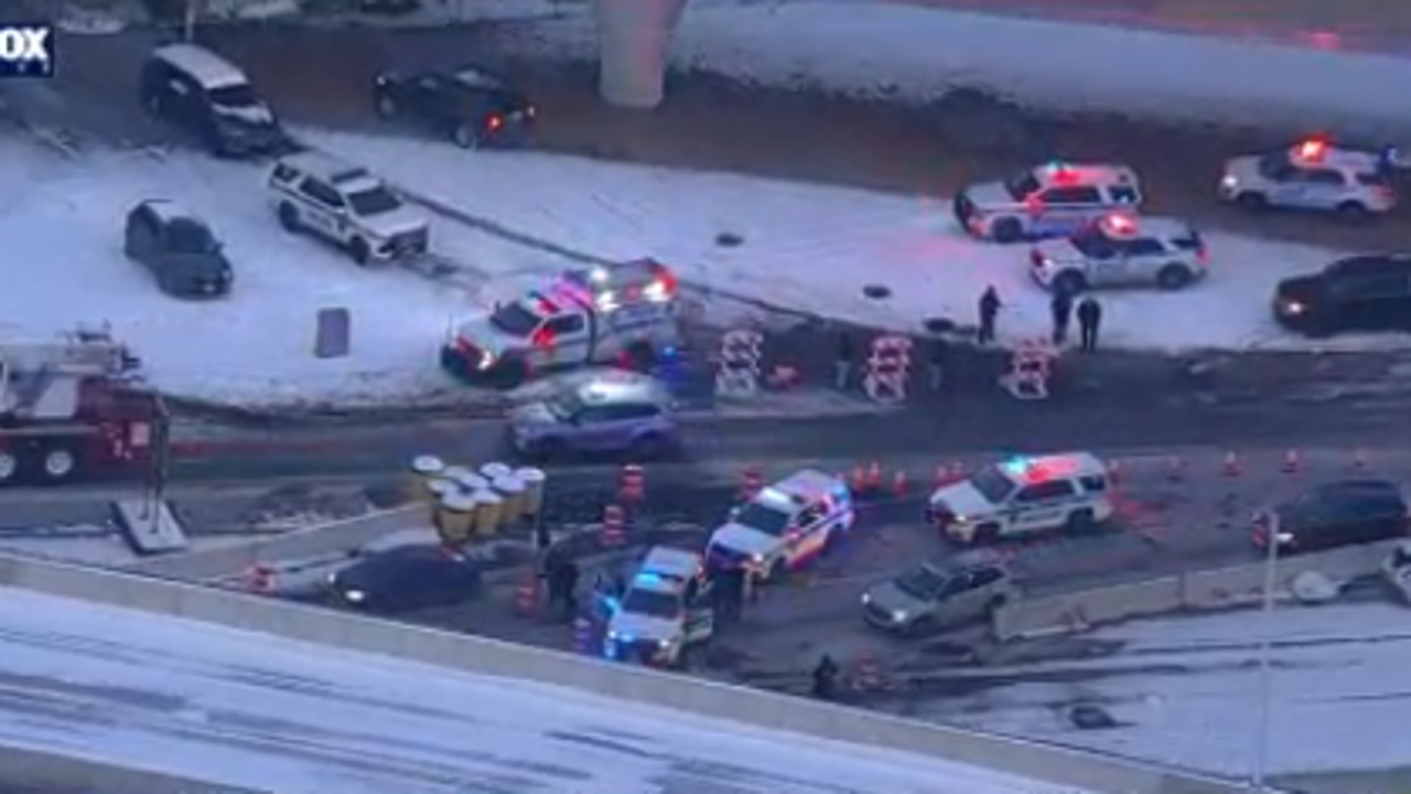 Police investigation near JFK causes traffic on the Van Wyck