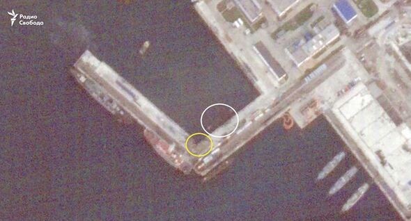 Satellite images show scale of destruction at Russian port after ...