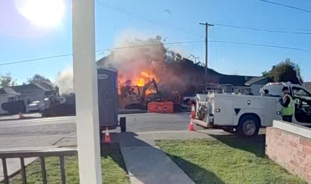 House blown to pieces after gas line ruptures and triggers giant explosion