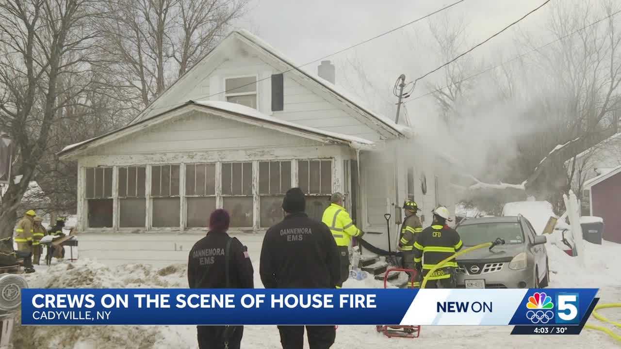 Multiple crews fight house fire in Clinton County
