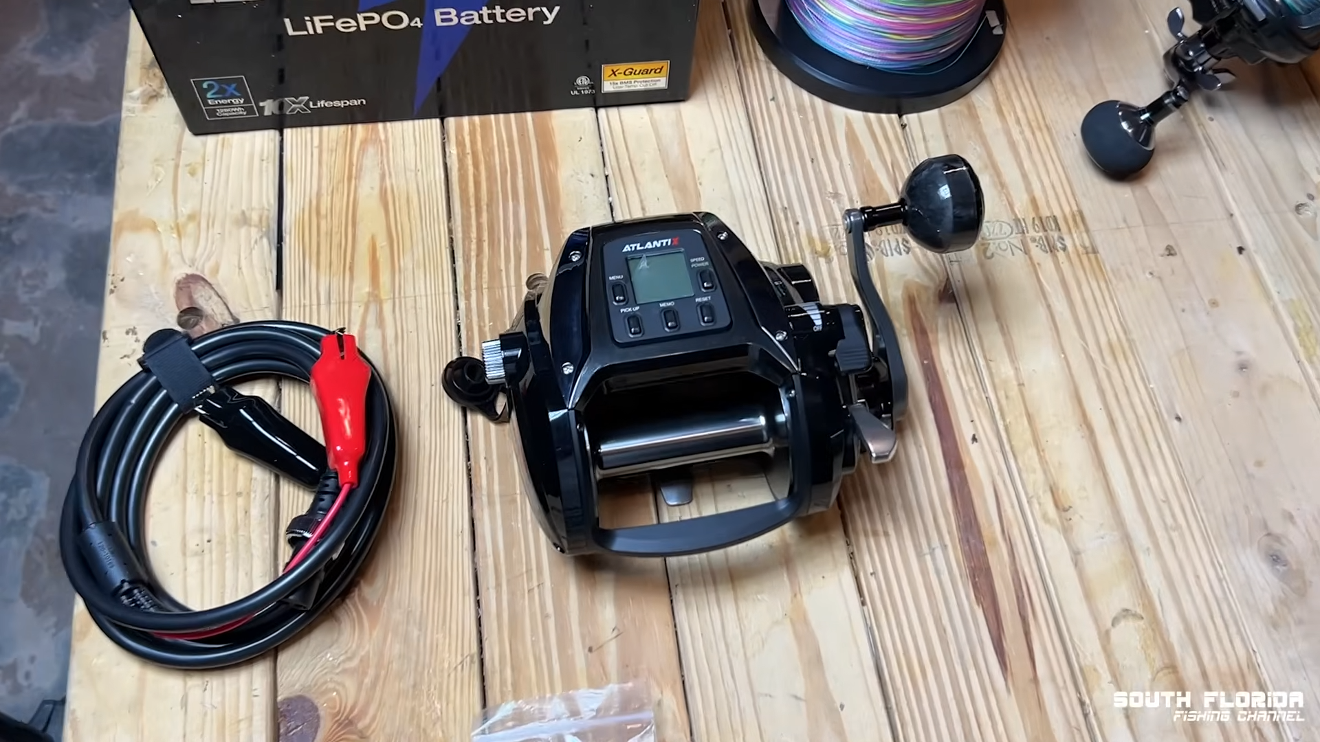 Spooling up electric reels before the big test